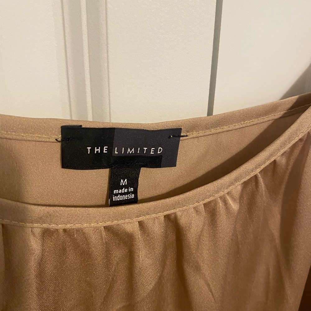 The Limited Gold Adjustable Strap Tank - Picture 3 of 6